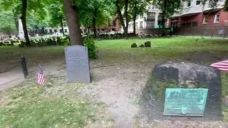 Samuel Adams grave site at Granary Burying Grounds