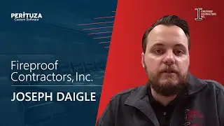 Perituza customer testimonial - Fireproof Contractors (Houston, TX)