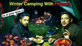 Pre-Winter Forest Camping with Childhood Friends | Cozy Nights Campfire & Cooking | Unknown Dreamer
