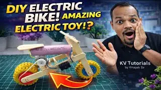 How To Make Bike |  Amazing DIY Electric Bike | #toys #diy #schoolproject #scienceproject 
