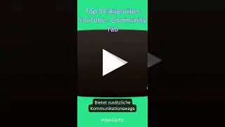 5 Fakten &uuml;ber YouTube Community Tab