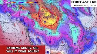 Вт 03.02.2026 - Погода в США | Солнечная вспышка класса X и полярные сияния | Восстановление аркт...
