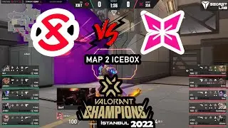 XSET vs XERXIA - VCT Champions Istanbul 2022 &ndash; Group Day 4 Map 2 IceBox