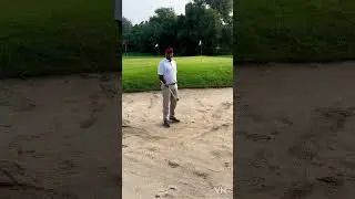 Tips on plugged ball in the bunker! ⛳️       #golf #golfingworld #bunkershot #golfing #golfshorts