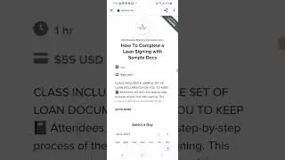 Loan Signing Class with Mock Documents