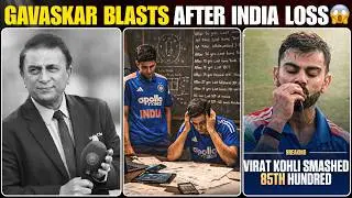 Fielding Ne Match Harwa Di!😱 Sunil Gavaskar Slams Team India After NZ Series Loss🚨