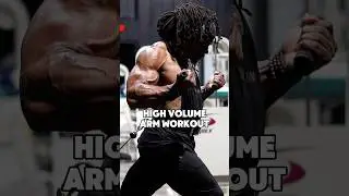 High Volume Arm Workout #armworkout #armday #fitness