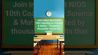 🎯 Failed 10th? No Worries! Crack NIOS 10th in 1 Shot! #nios #nios10th #gateiit #niosexamupdates