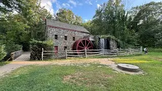 Grist Mill in Sudbury MA.
