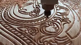 Amazing Woodworking Project Idea | How To Make 3D Design For CNC Router | Woodworking Techniques.