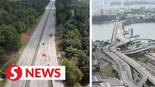 Causeway void of traffic on first day of Covid-19 movement control order