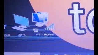how to create wifi shortcut on desktop in laptop