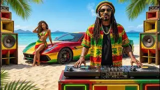 🌴 Tropical Island Reggae Flow – Beachside Grooves for Chill, Sun & Vibes ☀️