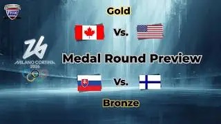 2026 Olympics: Men's Hockey Gold & Bronze Medal Game Preview - Canada vs. USA & Slovakia vs. Finland