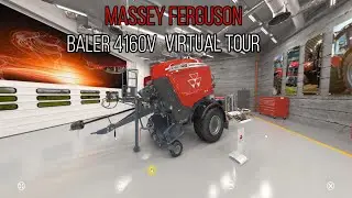MF 4160V Baler Virtual Tour