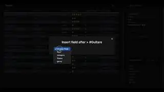 Obsidian - Supercharged Links - 11 Add a new field