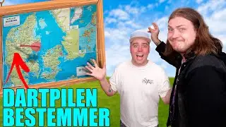 DER HVOR DARTPILEN LANDER K&Oslash;RER VI HEN!