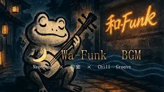【Wa-Funk BGM】Neo-Soul &times; 和楽 &times; Chill Groove｜Japanese Funky Night Vibes