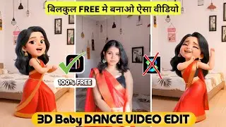 How To Make Trending Ai Baby Dance Video | Create Free 3D Cartoon Dance Video