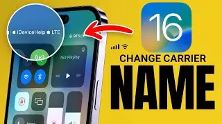 Enable Custom carrier logo￼ on iPhone