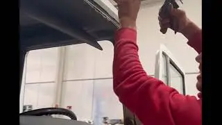 Cambio de luna cami&oacute;n, Taller mec&aacute;nica ACANO.