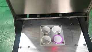 K cup nitrogen flushing sealer