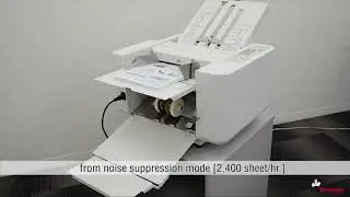 MBM 208J Friction Feed Manual Folder Video