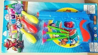 Unboxing and review of safety toy air gun for kids gift