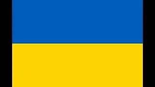 The flag of Ukraine (Background)