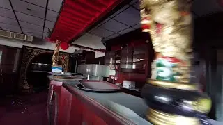 Ein verlassenes Chinarestaurant in NRW noch voll eingerichtet, mit Privatwohnung.