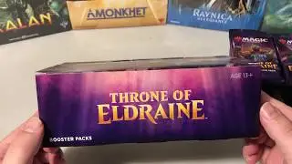 Throne of Eldraine sealed booster box opening, first full box opening in 11 years! Good MTG pulls