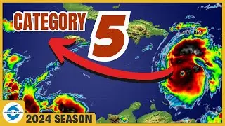 Hurricane Beryl (Category 5) heading towards Jamaica, Grand Cayman and Texas. Hurricane Info