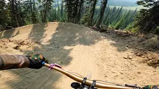 Fresh Berms, Jumps, and SICK FLOW! - Sunpeaks Bike Park RAW