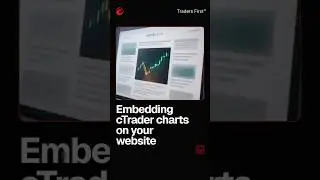 Встраивайте графики cTrader на свой сайт
