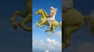 Village Artist Creates Flying Lion From Sugarcane Leaves 😱 | Viral Craft #shorts#craft #handmade #ai
