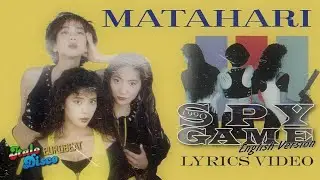 Matahari - Spy Game (Red Monster Mix) [English Version Lyrics Video] #italodisco #1980s #eurobeat