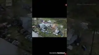 Drone footage shows Harvey's destruction Reversed