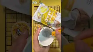 Freeze Dried Durian Sticky Rice with Coconut Milk Dip - Avaialbe in HEMA