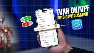How To Turn On and Off Auto Capitalization on iPhone | Change iPhone Keyboard Settings