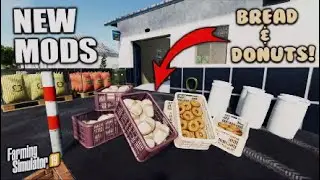 FS19 | NEW MODS | BREAD & DONUTS PRODUCTION! (Review) Farming Simulator 19 | 20th July 2021.