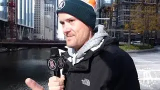 Sail Boat Gets STRANDED On Chicago River
