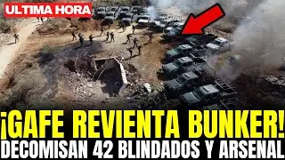 GAFE REVIENTA BÚNKER SUBTERRÁNEO del CJNG en JALISCO: DECOMISAN 42 MONSTRUOS BLINDADOS y ARSENAL