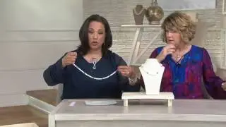 Carolyn Pollack Sterling Silver Signature Bead & Gemstone Necklace on QVC