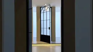 French swing door