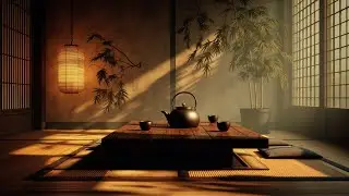 Japanese Zen Tea Ceremony for Deep Meditation | Relaxing Traditional Music Japan