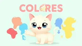 🌈Nuni Aprende los Colores &ndash; Rojo Azul Amarillo🎵 Canciones Infantiles