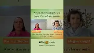 Q6 - Karin Littleton of Kazlit Nutrition on the Natural Surrender&reg; Directory (3mins59secs)
