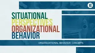 Situational Perspectives on Organizational Behavior