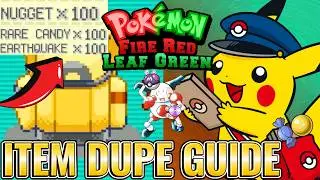 INFINITE Item Duplication (Retro Mail Glitch) for Pokemon FireRed LeafGreen