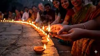 कविता - दीपोत्सव, ओंजळ काव्यसंग्रह - सौ. सुनीता नितीन फडणीस 